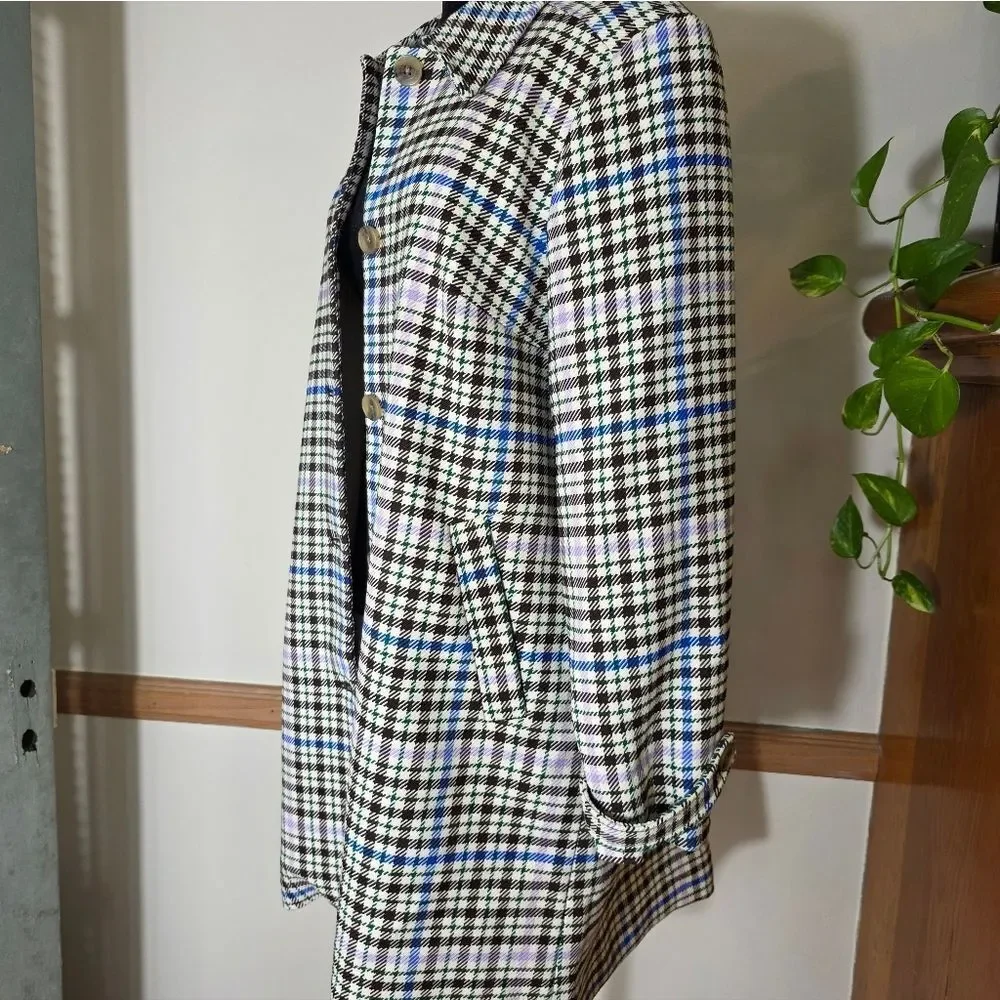 St. John's Bay Midweight Quilted Coat Size Medium NWT